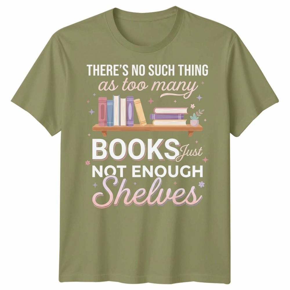 Натуральная Жизнь Книголюбы Унисекс Футболка Не Бывает Слишком Унисекс Книги