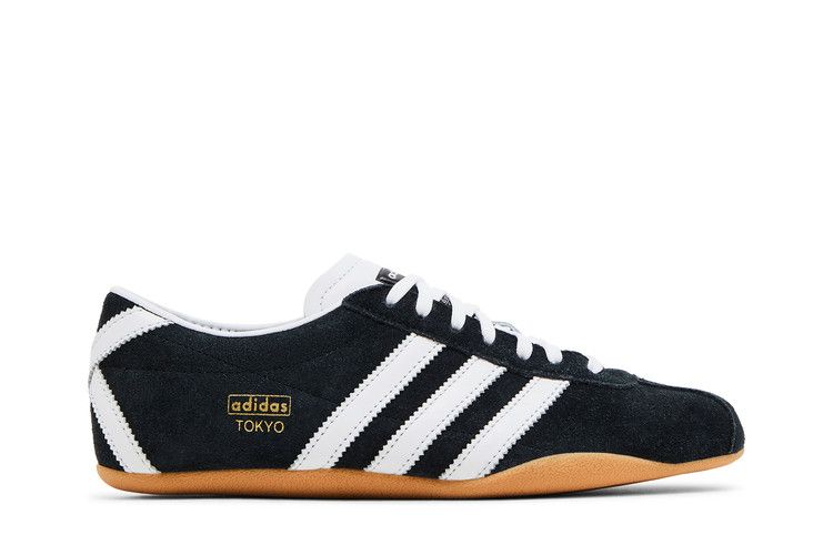 Женские кроссовки adidas Tokyo Черно-белые (Женский) Core Black/Cloud White/Gum