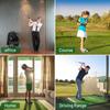 Rhythm Click Sound Golf Grip Trainer Attachment Retractable Swing Correcting Trainer Tool  Warm Up