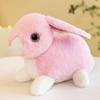Adorable Plush Rabbit Toy Soft Stuffed Bunny Doll For Kids With Realistic Features