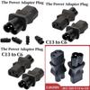 Wa-0102 Meihua Rotary Brand C13 To C6 Power Plug For Internet Cafe Computer Case Pdu Lcd Monitor Modification 250v 10a