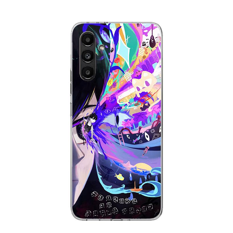 Игровой чехол для телефона с мультяшным персонажем O-Omori для Samsung Galaxy A16 A14 A15 A13 A56 A54 A55 A53 A26 A24 A25 A23 A36 A34 A35 A33 A05S A04S A03