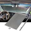 Summer Car Automatic Retractable Windshield Window Sunshade Cover Shield Curtain