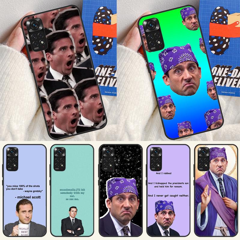 Чехол Michael Scott The Office для Xiaomi Redmi Note 14 13 Pro 12 11 9 10 9S 10S 11S 12S Redmi 14C 13C 10C 12C