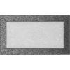 Vent Cover 17x30 Black and Silver
