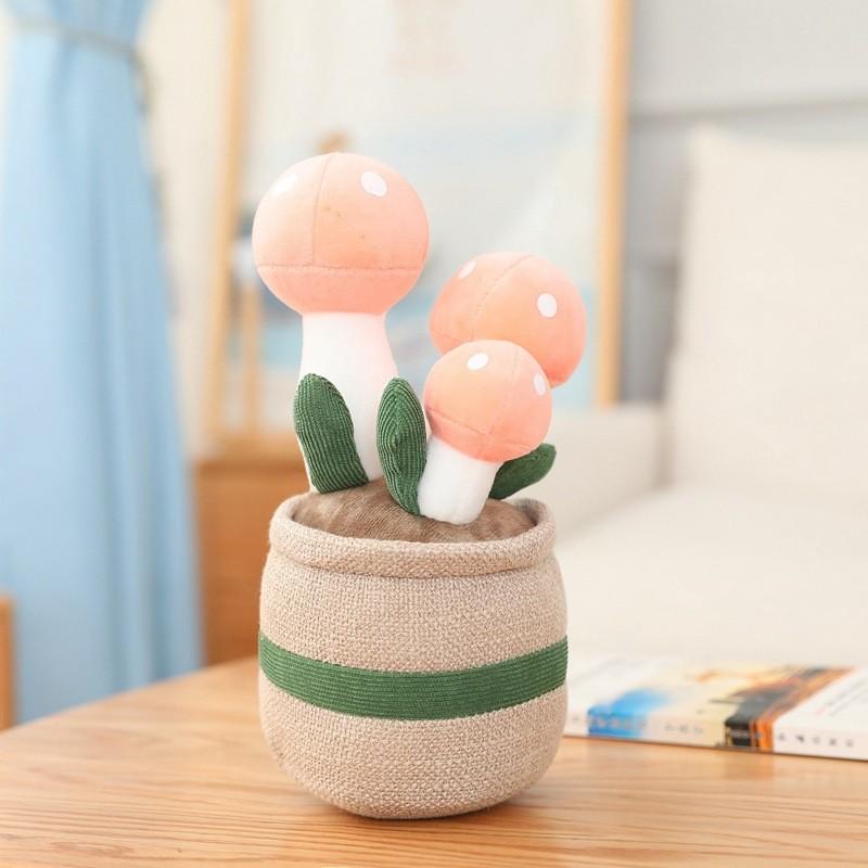 Имитация Растения Кукла Нарцисс Тюльпан Веселая Горшечная Серия Плюшевая Игрушка Декоративные Украшения