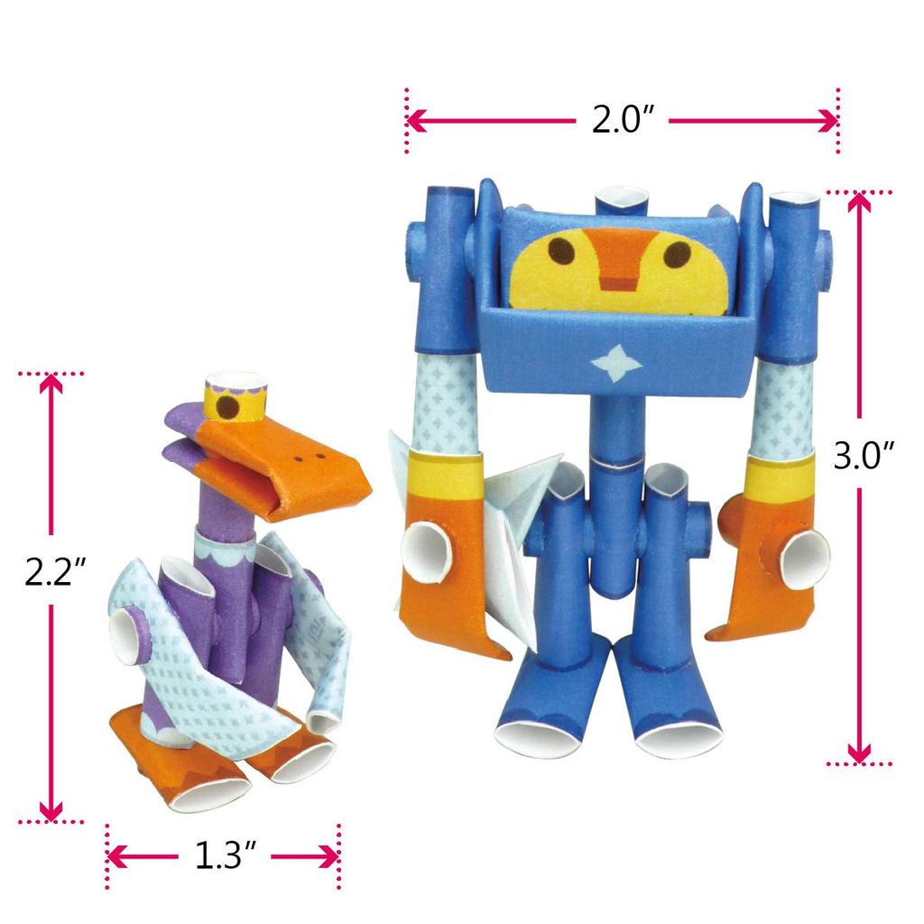 PIPEROID Набор для бумажного конструирования «Дым» для детей и взрослых Отлично подходит для любителей оригами и - -