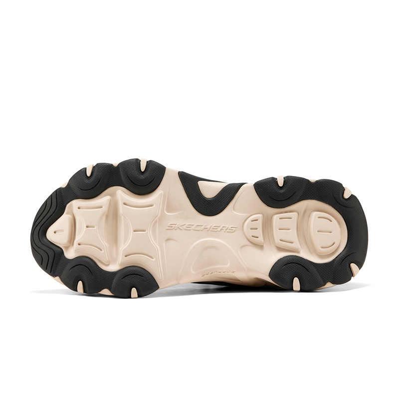 Skechers D'LITES 5.0 Мужские Черно-серые Низкие Папины Кроссовки 232496-BKMT