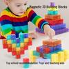 Magnetic Geometry Cube: Versatile Educational Blocks for Children's Early Math Learning