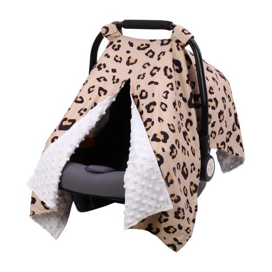 Чехол для переноски ребенка с окошком для подглядывания, двухслойная ткань, навес для автокресла для младенца, чехол для коляски, накидка для кормления