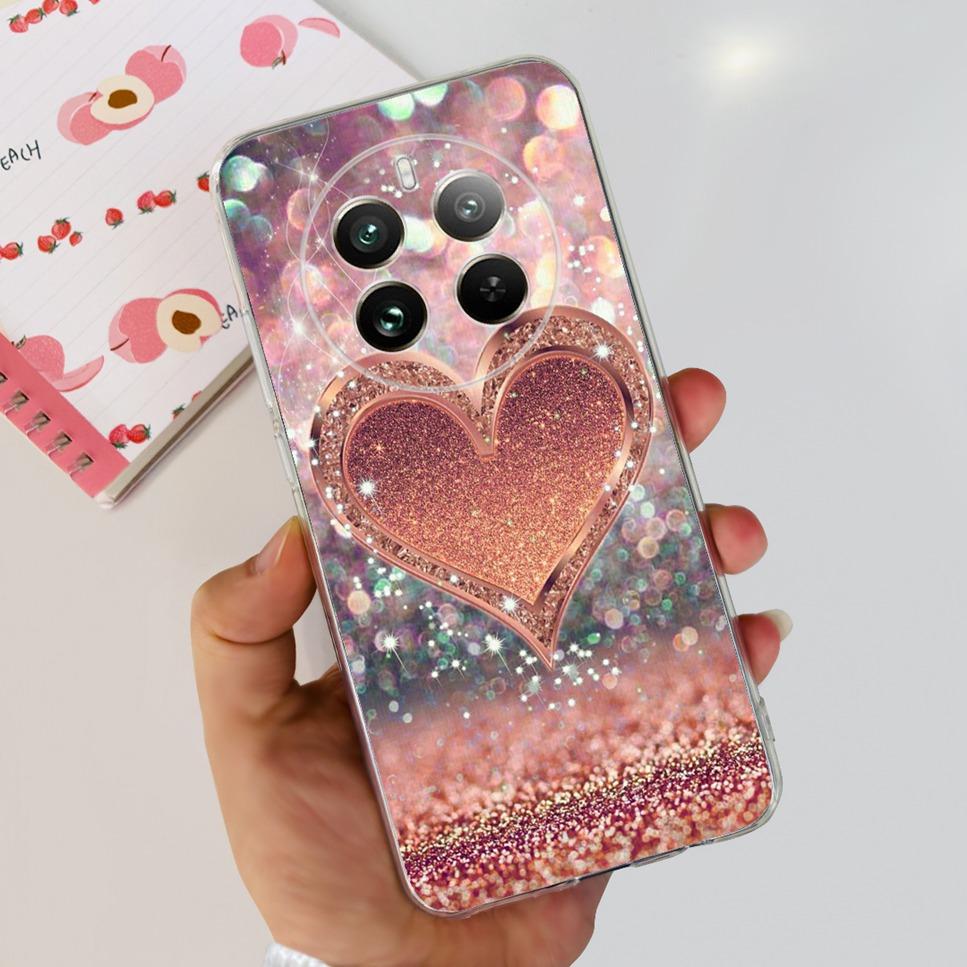 Case For Realme 12 Pro 6.7" Fashion Cute Cartoon Cat Soft Silicone TPU Cover For Oppo Realme12 Pro 12Pro Plus Bumper Phone Case