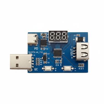 QC2.0 QC3.0 PD3.0 Декодер 3.6~20В Регулируемое напряжение Зарядное устройство Тестирование Старение