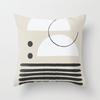 Modern Minimalist Abstract Pillow Cover Minimalist Geometric Peachskin Velvet Cushion