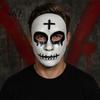 High Quality Halloween Masque for Men Women Scary Adults, Horror Realistic Cosplay Party Breathable Face Adults Accessory, Creepy Full Masquerade