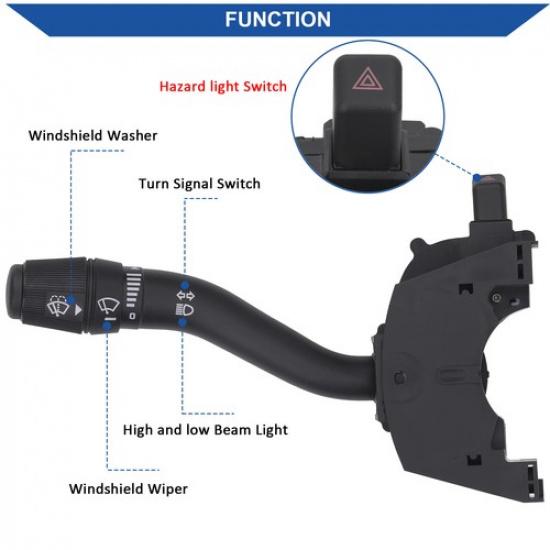 Turn Signal Switch Multifunction Stalk For 1997-2000 Ford F-150 F250 F350 SW5579