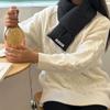 Warm Wrap Korean Style Scarf Solid Color Autumn Winter Shawl Scarf Fashion Down Neck Scarf  Outdoor