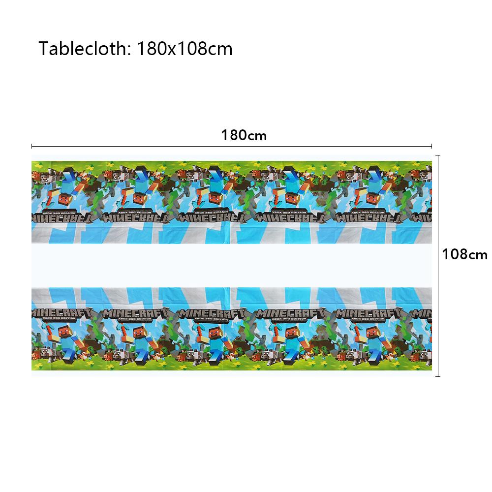 51 шт. принадлежности для вечеринки по случаю дня рождения шахтера включают скатерть, тарелки, салфетки, чашки