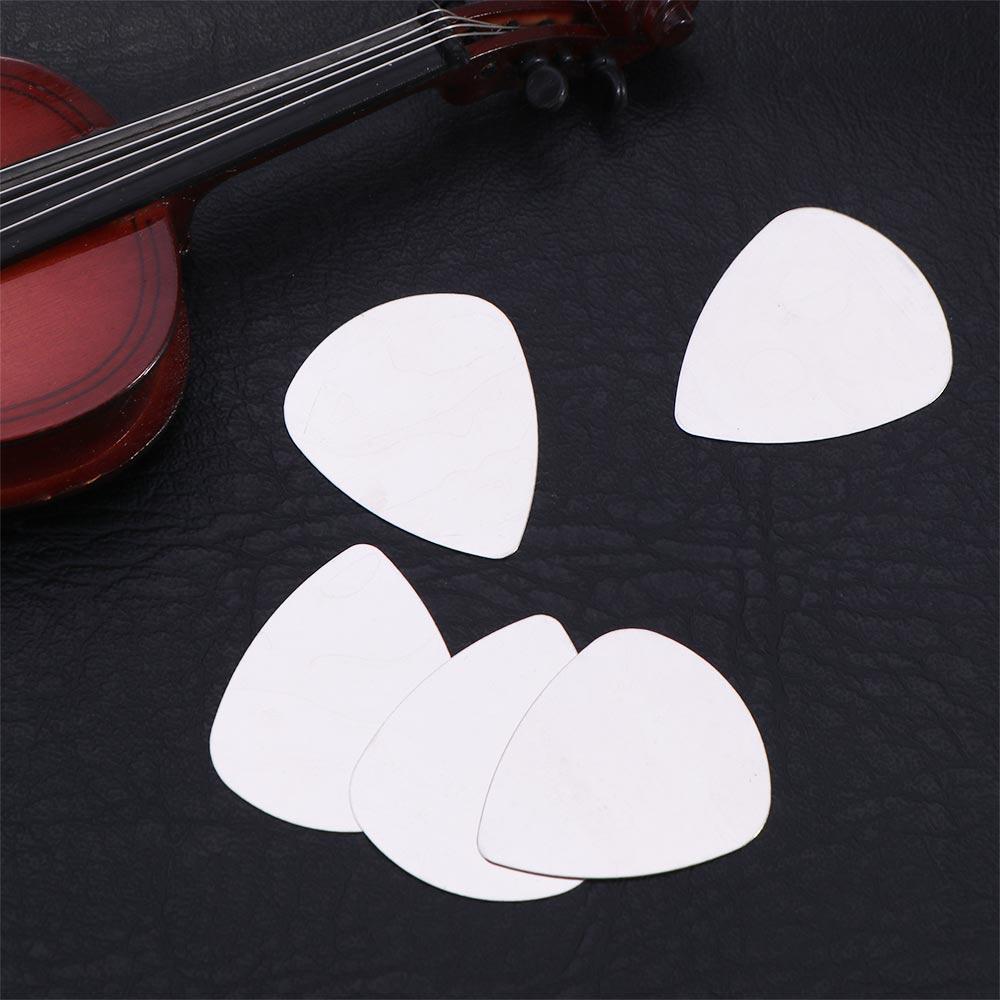 10PCS 0.3mm Metal Guitar Plectrum Triangle Finger Shrapnel Acoustic Guitar
