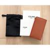 Used CELINE fragment case brown leather