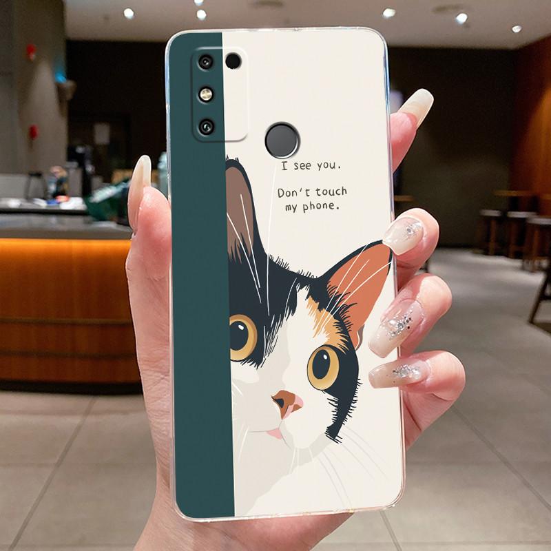Casing For Honor 9A MOA-LX9N Case Aesthetic Luxury Cute Cool Boys Girls Pattern Transparent Soft Silicone Back Cover Phone Case