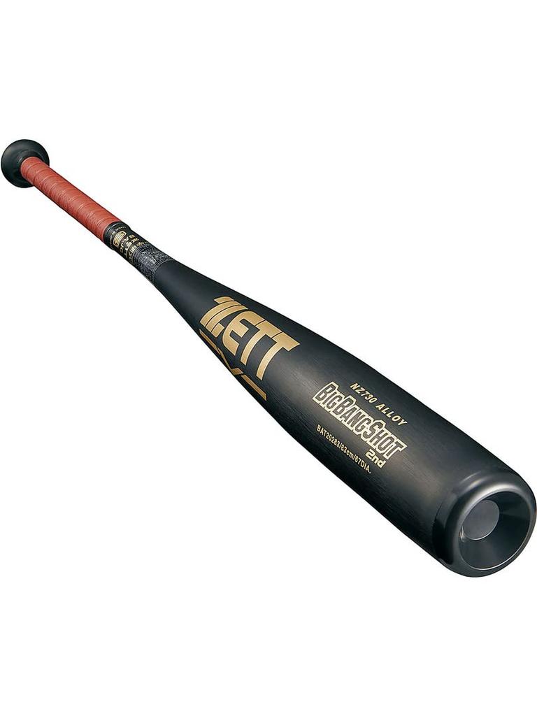 ZETT BIGBANG SHOT 2nd Grade Baseball 780g Average Black Made in BAT20283 Bat, 83cm, Weight, (1900), Japan,