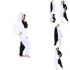 Stylish Danganronpa Monokuma Adult Sleepwear Jumpsuit Offering Cozy And Fun Comfort