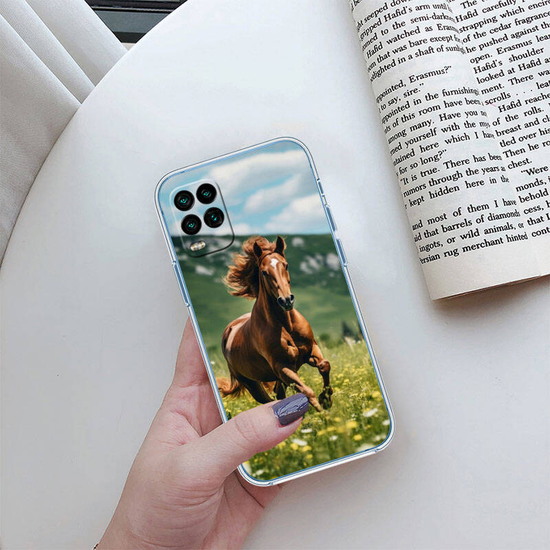 MH57 Тонкий чехол с изображением лошади для Motorola E7 G6 G7 G8 G9 Plus Power Play G10 G20 G04 E30 E40 E22 E20 E13 E15 G22 G23 G05 G75 G35 G55