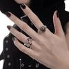 Irregular Lava Female Ring Original Design Sense Ring Small and Simple Ring Adjustable Ring Jewelry Gift