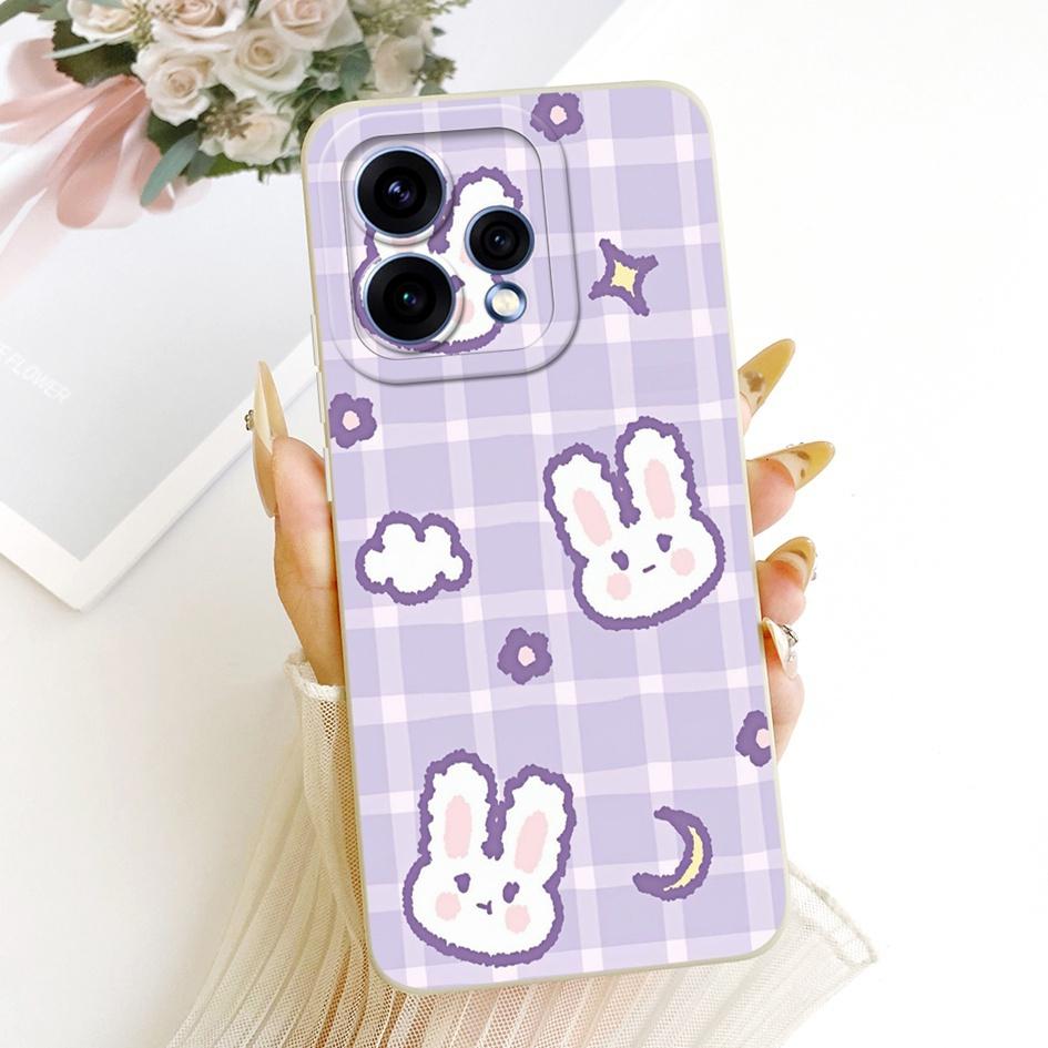 Чехол для OPPO Reno 15 5G Чехол-крышка для Reno 15 Pro CPH2813 CPH2825 Новый стильный цветочный чехол из мягкого силикона для телефона OPPO Reno15 15c