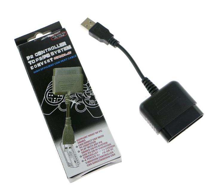 1 шт. для PS2 PS3 Dualshock2 Геймпад на PS3 PC USB Контроллер Преобразователь Адаптер Кабель Без Драйвера 1 в 1, 1 в 2
