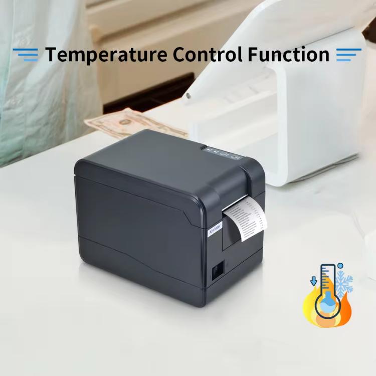 USB-термопринтер штрих-кодов Xprinter XP-233B для самоклеящихся этикеток, ширина 20-58 мм