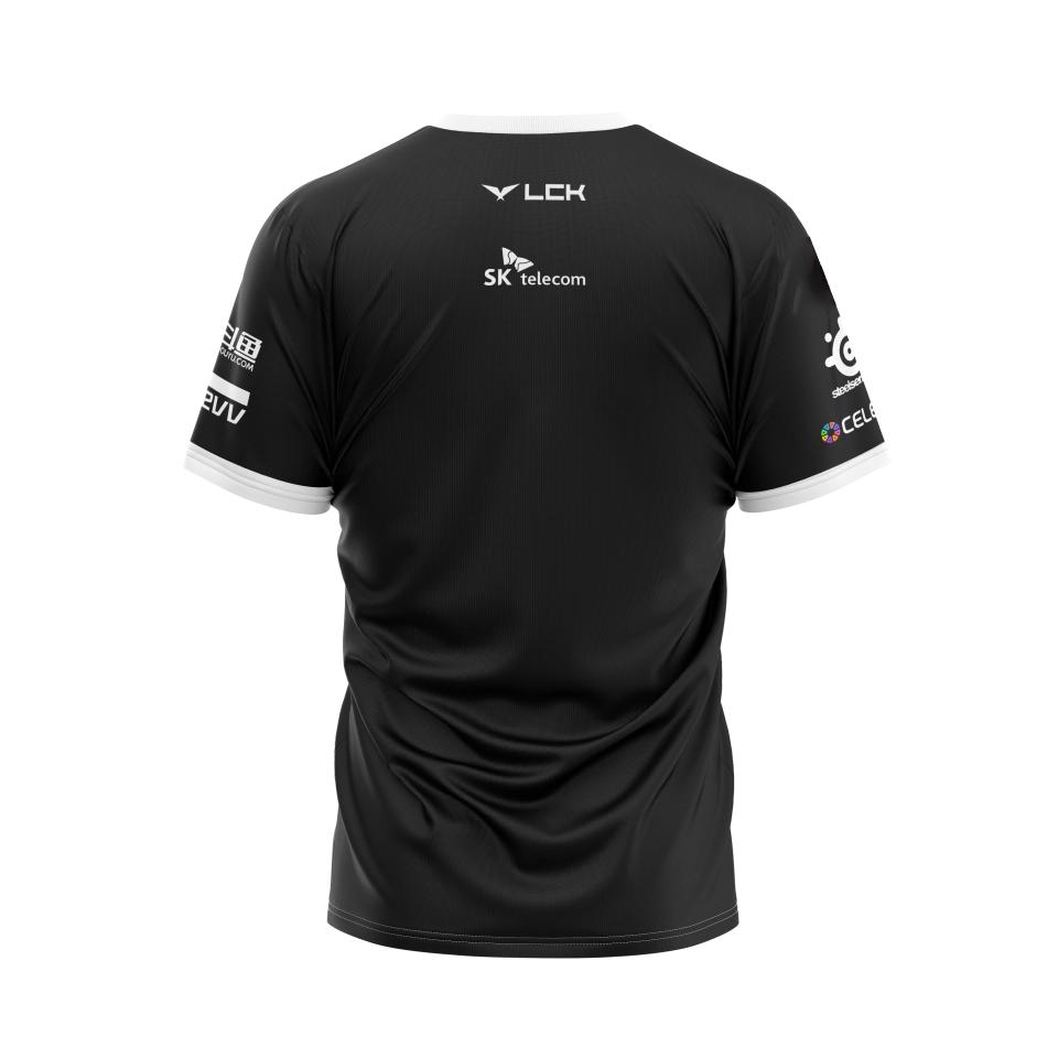 League Of Legends World Finals SKT T1 T Shirt LOL Games Esports Team Uniform T-shirt MSI Faker Zeus Fan Support Boys Jersey