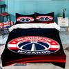 Washington basketball Stars 3pcs Bedding Set,Including 1pc Duvet Cover And 2pcs Pillowcases Perfect Gift for Christmas,Ideal for Bedroom, Dormitory