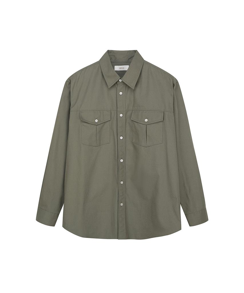 SIECLE Western Pocket Shirt (Khaki)
