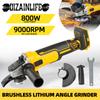 Brushless Angle Grinder 125mm 9000RPM Cordless Cutting Electric Machine Impact Polishing Machine for Dewalt 20V Battery