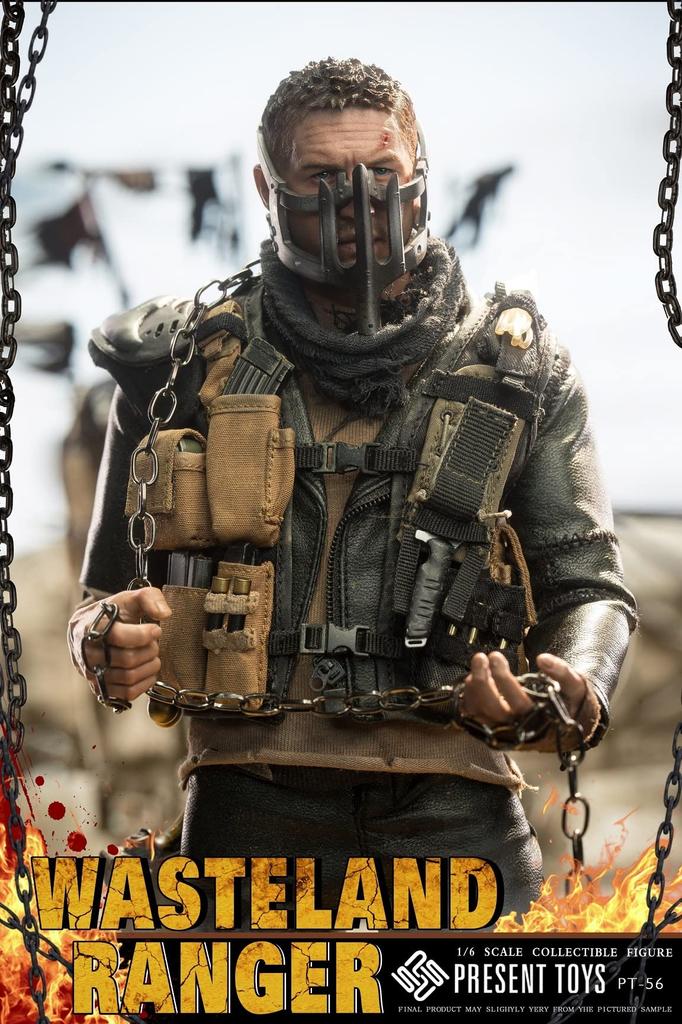 Tbmodel PRESENT TOYS Scale Action Movie WASTELAND and Outfit 1/6 Figure, Male, Character, RANGER, Body, Head, Set, PT-sp56