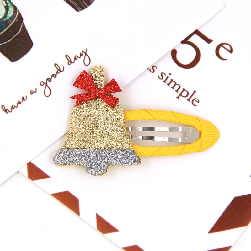 Детские заколки для волос в виде лося, Санта-Клауса, рождественской елки, заколки для волос для маленьких девочек, рождественские аксессуары для волос, рождественские заколки для волос