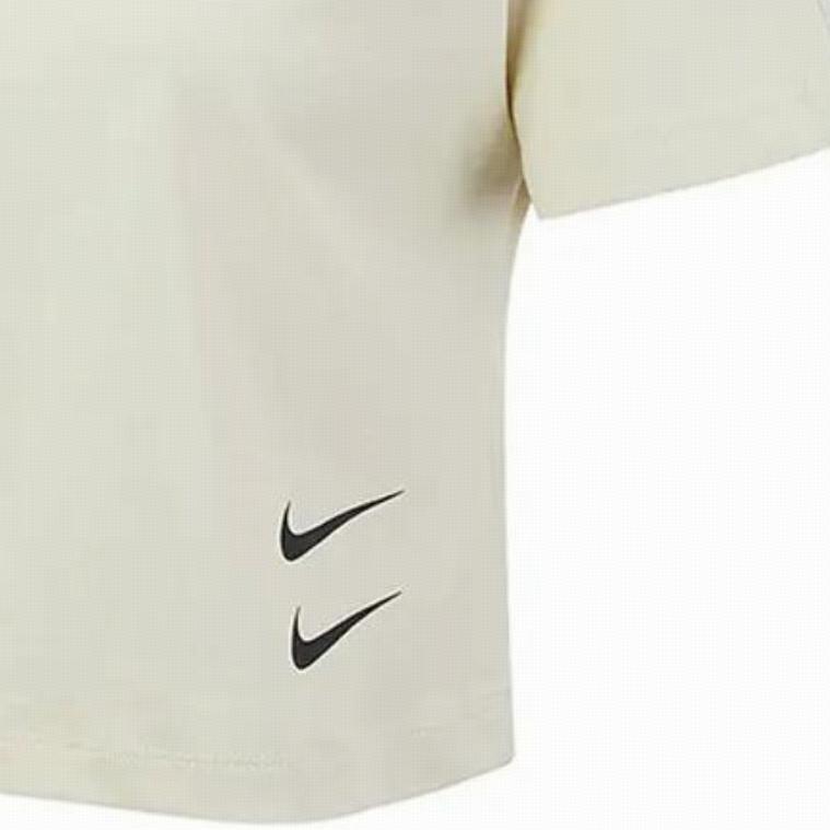 Nike Футболка с коротким рукавом и круглым вырезом, однотонная, с логотипом, цвет серый, женская DB3873-238
