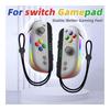 Беспроводной игровой контроллер Joypad для консоли Switch, совместимый, с ремешком на запястье