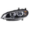 LED Angel Eye Headlight Assembly with Turn Signal for 08-14 BMW X6 E71