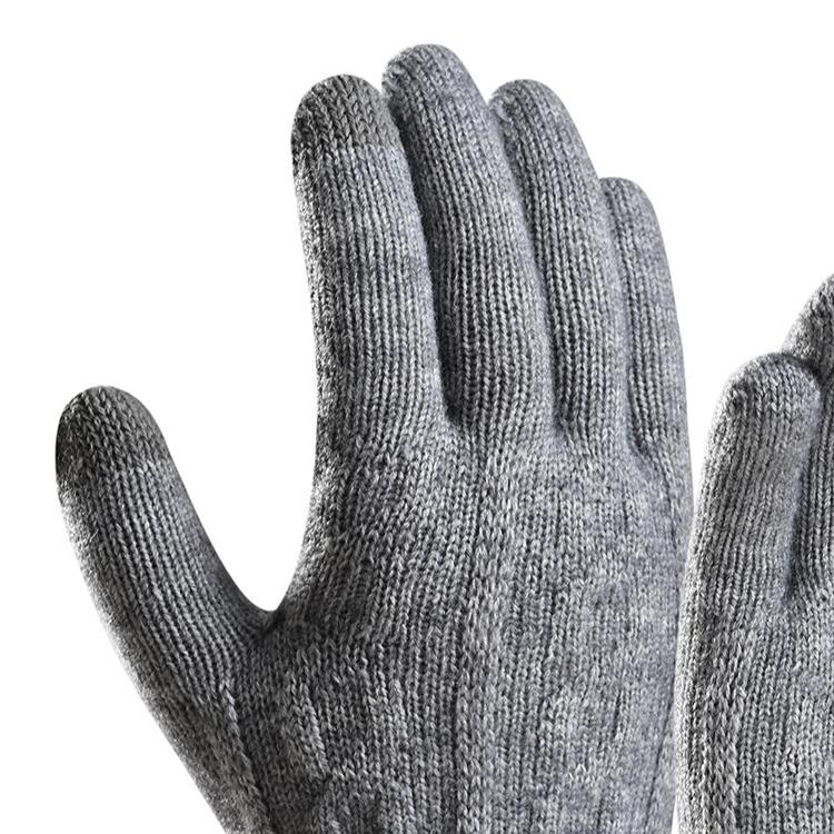 Зимние теплые перчатки Утолщенные бархатные перчатки для сенсорных экранов Вязаные перчатки Холодостойкие мужские перчатки Перчатки для велоспорта на открытом воздухе
