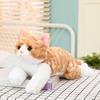 New Cute Simulated Cat Plush Toys Creative Cute Kitten Doll Doll Children's Birthday Gift