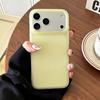 Модные полупрозрачные чехлы для телефона конфетных цветов для iPhone 17 16 15 14 13 Pro Max 16Pro 17Pro Ударопрочный силиконовый бампер Матовая крышка