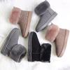 Fashion Rabbit Ear Ankle Boots Women Winter Shoes Suede Woman Snow Boots Cute Women's Furry Botas De Mujer Warm Plush Cotton Shoes
