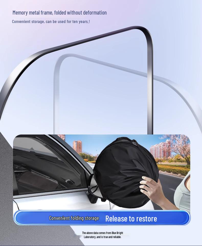 Skoda Octavia, Superb, Rapid, Karoq, Kamiq Heat Insulation Sunshade Umbrella Curtain.
