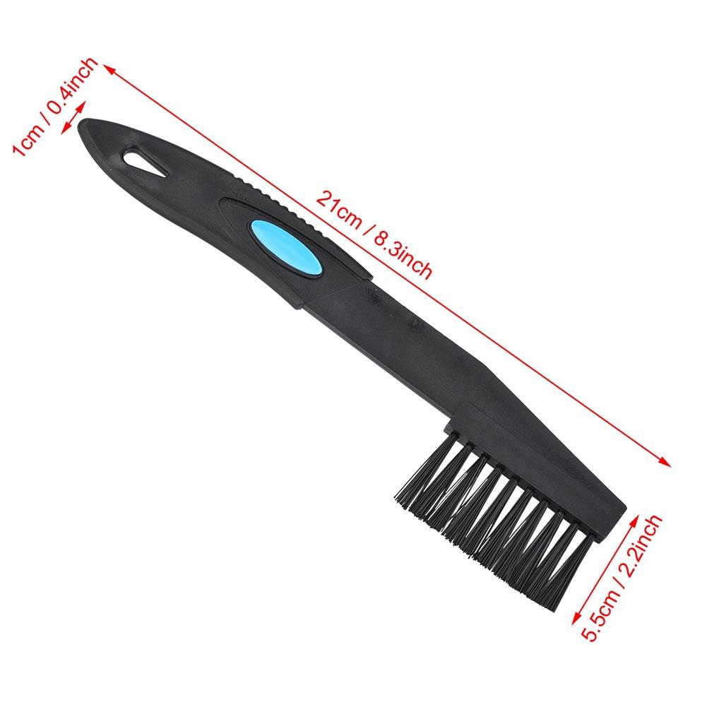 2pcs Bike Chain Crank Sprocket Cleaning Tool Bicycle Washing Brushes Tackle Kit Accessory
