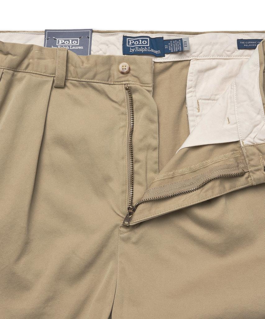 POLO RALPH LAUREN Comech 12.7Cm Relaxed Fit Pleated Shorts - Rl Khaki