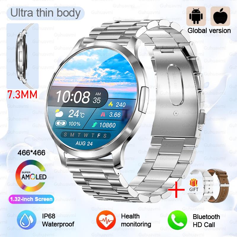 Новые умные часы с Bluetooth-звонками, AMOLED-экран, женские, монитор здоровья, пульса, оксиметрия, водонепроницаемые, спортивные умные часы для женщин