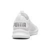 Puma Flash Ignite Evoknit En Pointe Легкие Дышащие Низкие Спортивные Повседневные Кроссовки Женские Кроссовки Белые 190961-02