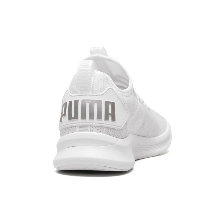 Puma Flash Ignite Evoknit En Pointe Легкие Дышащие Низкие Спортивные Повседневные Кроссовки Женские Кроссовки Белые 190961-02
